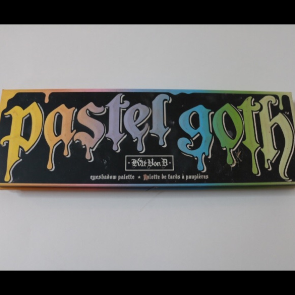 Kat Von D Pastel Goth Eyeshadow Palette - Used